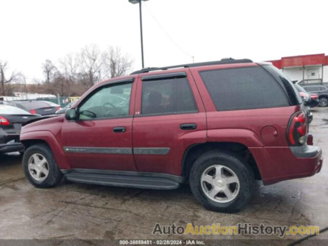 CHEVROLET TRAILBLAZER LS, 1GNDT13S042311750