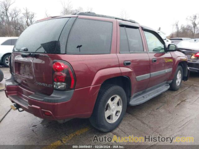 CHEVROLET TRAILBLAZER LS, 1GNDT13S042311750