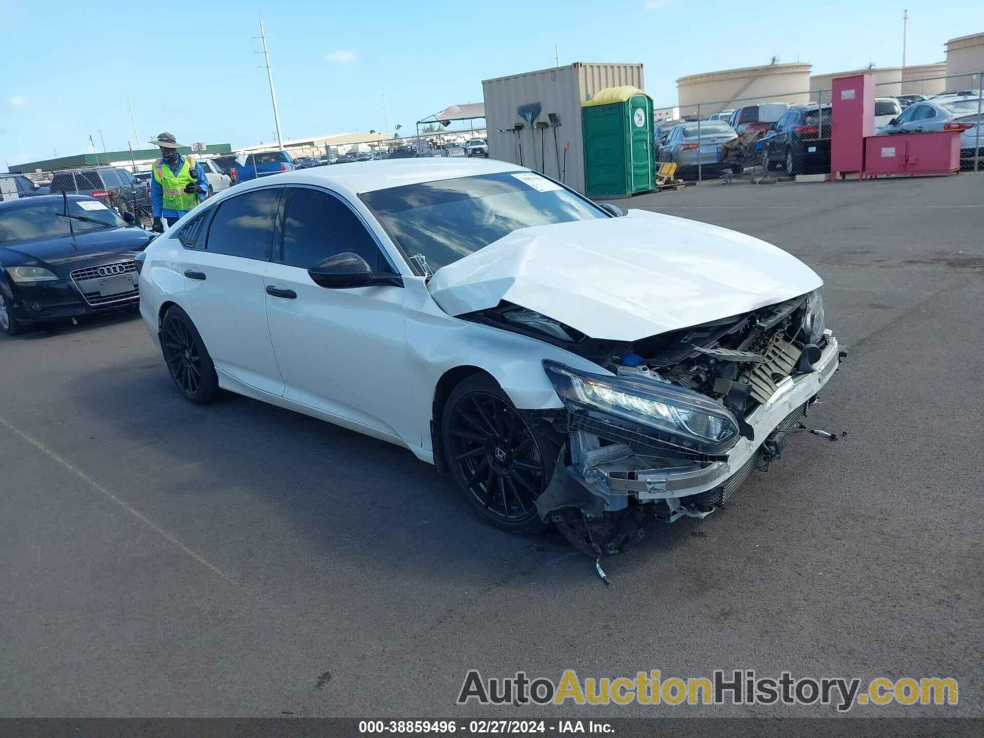 HONDA ACCORD SPORT, 1HGCV1F37JA016196