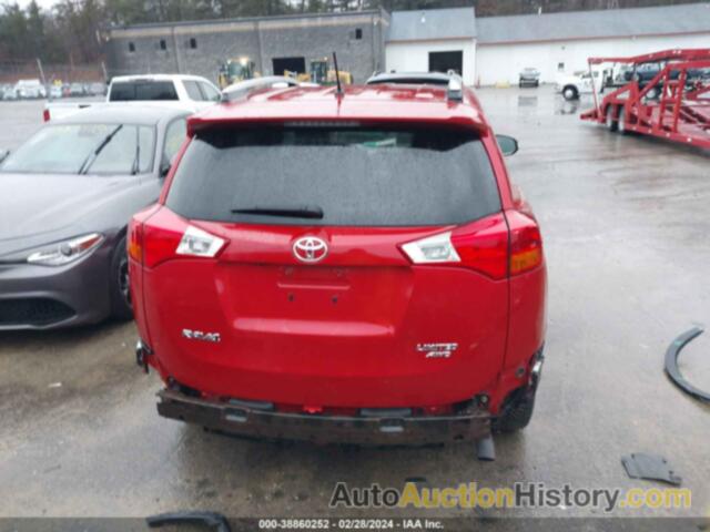 TOYOTA RAV4 LIMITED, 2T3DFREV4DW058655