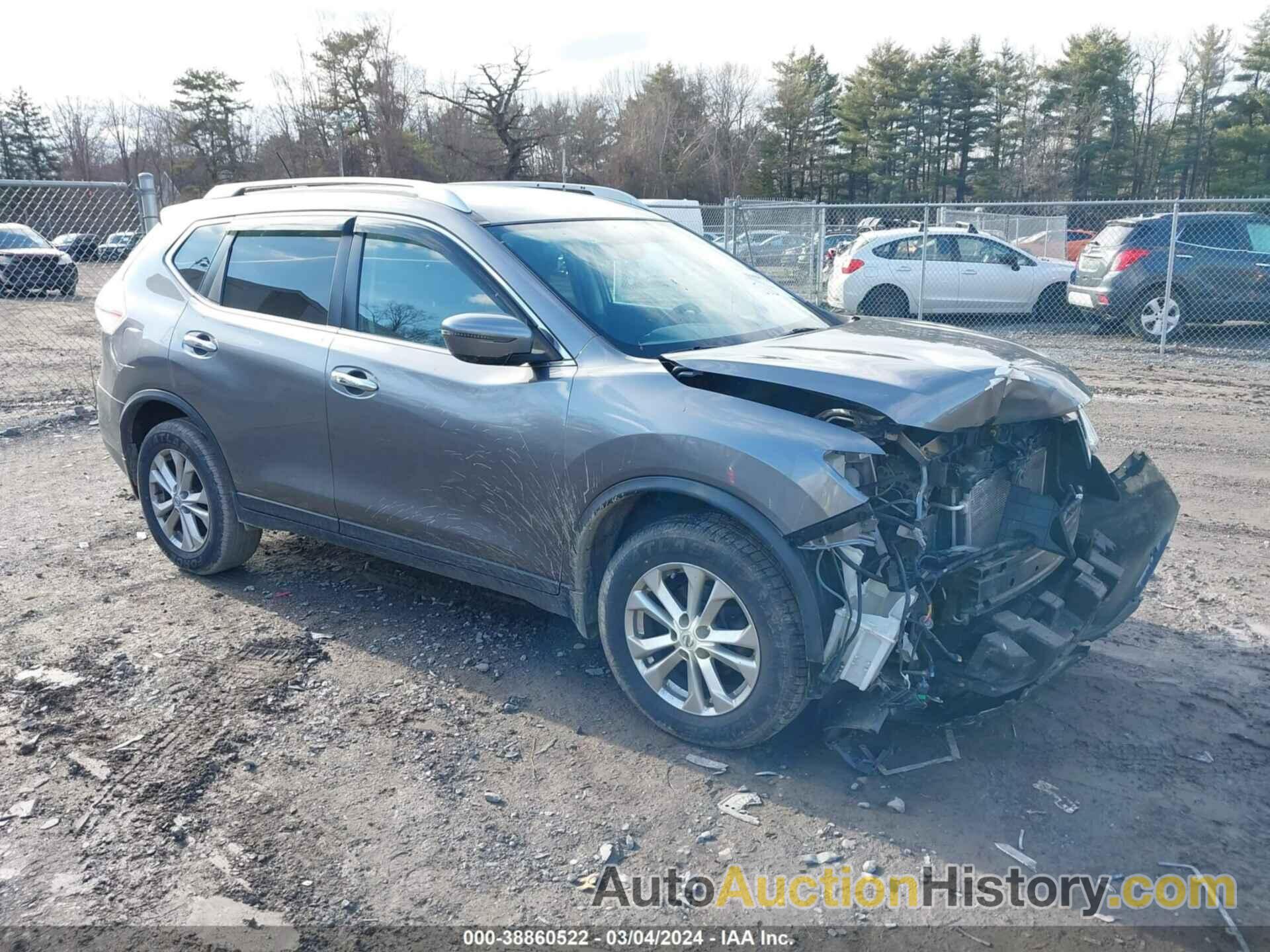 NISSAN ROGUE SV, KNMAT2MV8GP690871