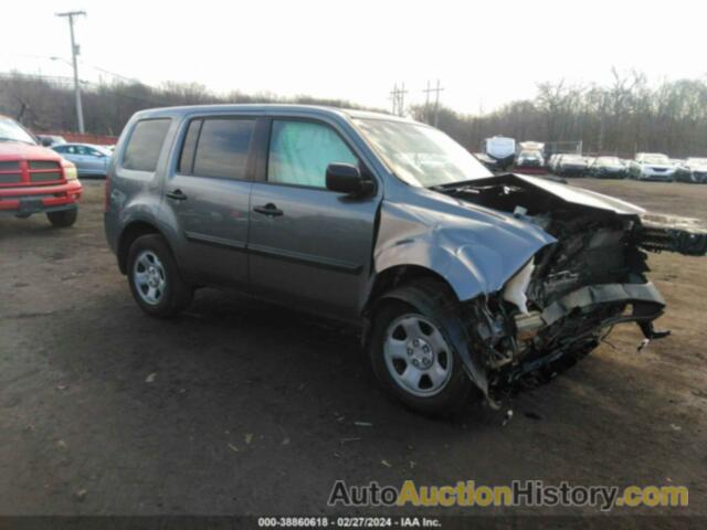 HONDA PILOT LX, 5FNYF4H21DB077479