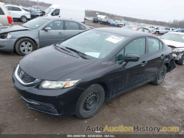 HONDA CIVIC LX, 2HGFB2F57EH537553