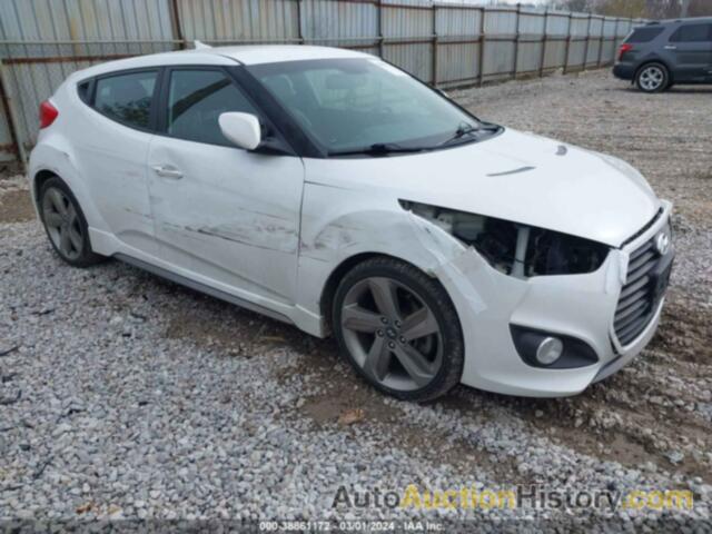 HYUNDAI VELOSTER TURBO, KMHTC6AEXDU163542