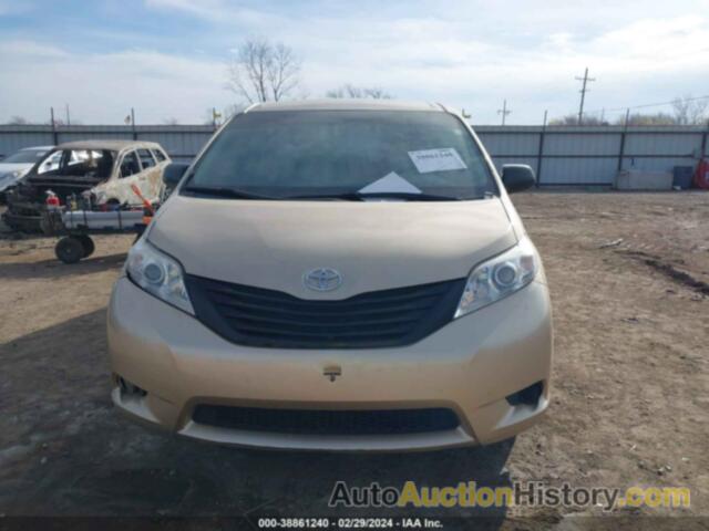 TOYOTA SIENNA L V6 7 PASSENGER, 5TDZK3DC2ES451863