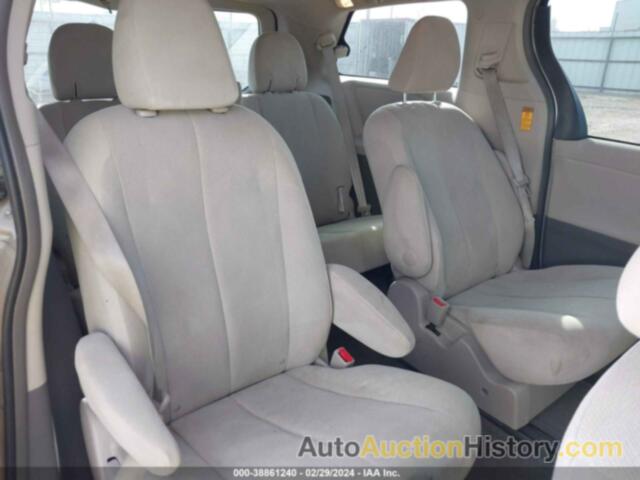 TOYOTA SIENNA L V6 7 PASSENGER, 5TDZK3DC2ES451863