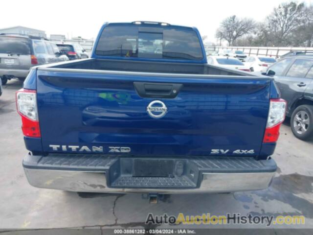 NISSAN TITAN XD SV DIESEL, 1N6BA1F30HN522443