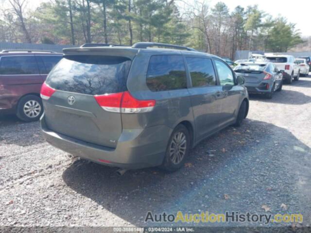 TOYOTA SIENNA XLE V6 8 PASSENGER, 5TDYK3DC8DS304599