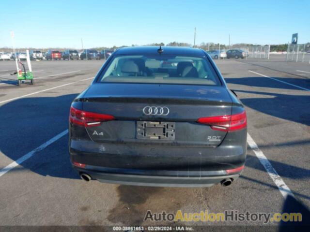 AUDI A4 2.0T PREMIUM, WAUANAF40HN024526