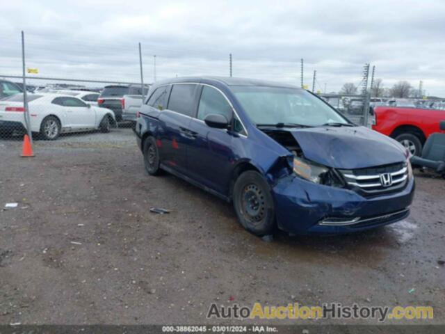 HONDA ODYSSEY LX, 5FNRL5H28EB029658