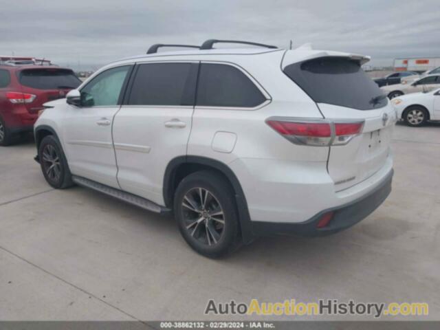 TOYOTA HIGHLANDER XLE V6, 5TDKKRFH6GS140887