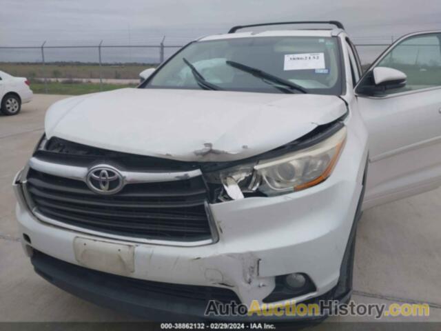 TOYOTA HIGHLANDER XLE, 5TDKKRFH6GS140887