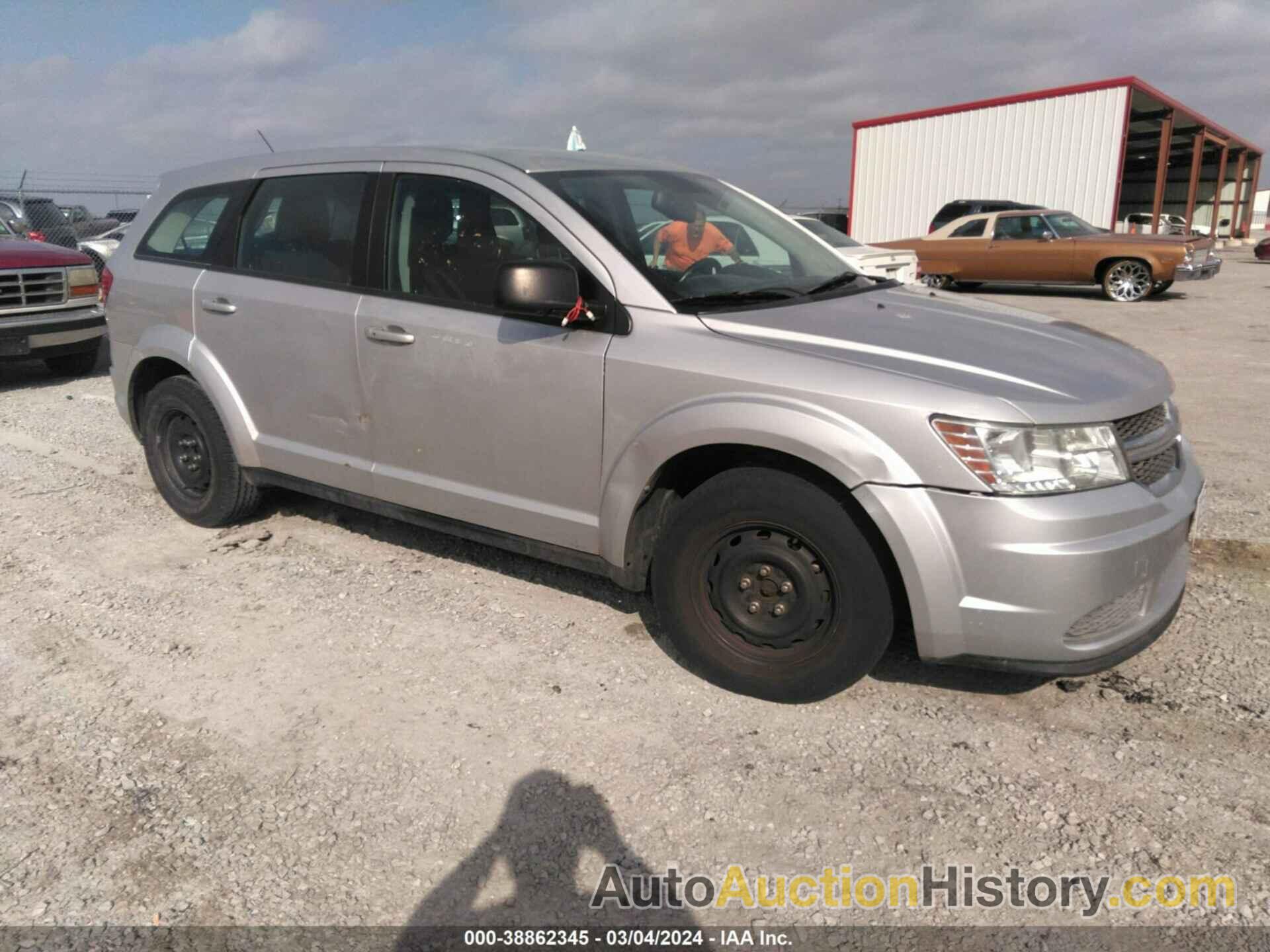 DODGE JOURNEY SE/AVP, 3C4PDCAB2CT203757