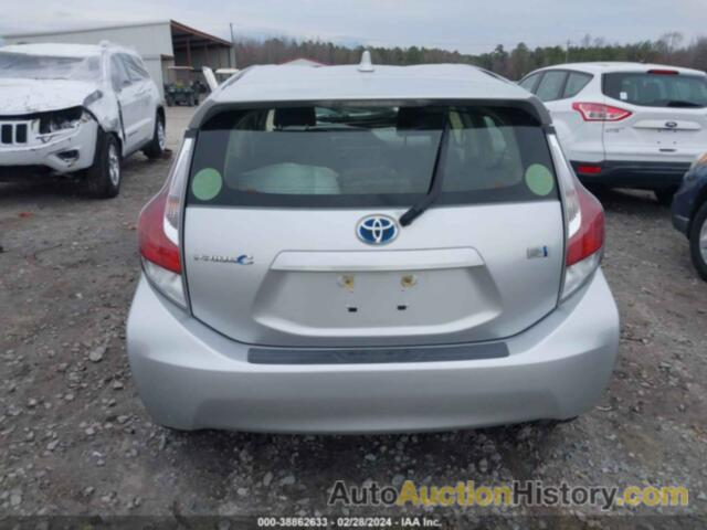 TOYOTA PRIUS C TWO, JTDKDTB32F1584460