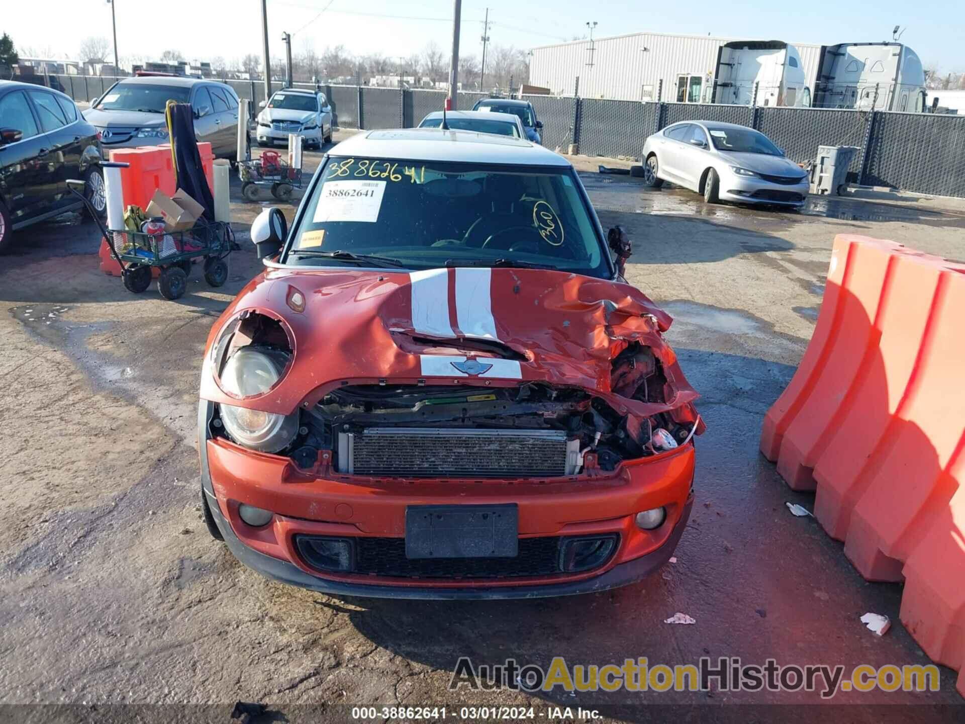 MINI COOPER S, WMWSV3C53BTY10255