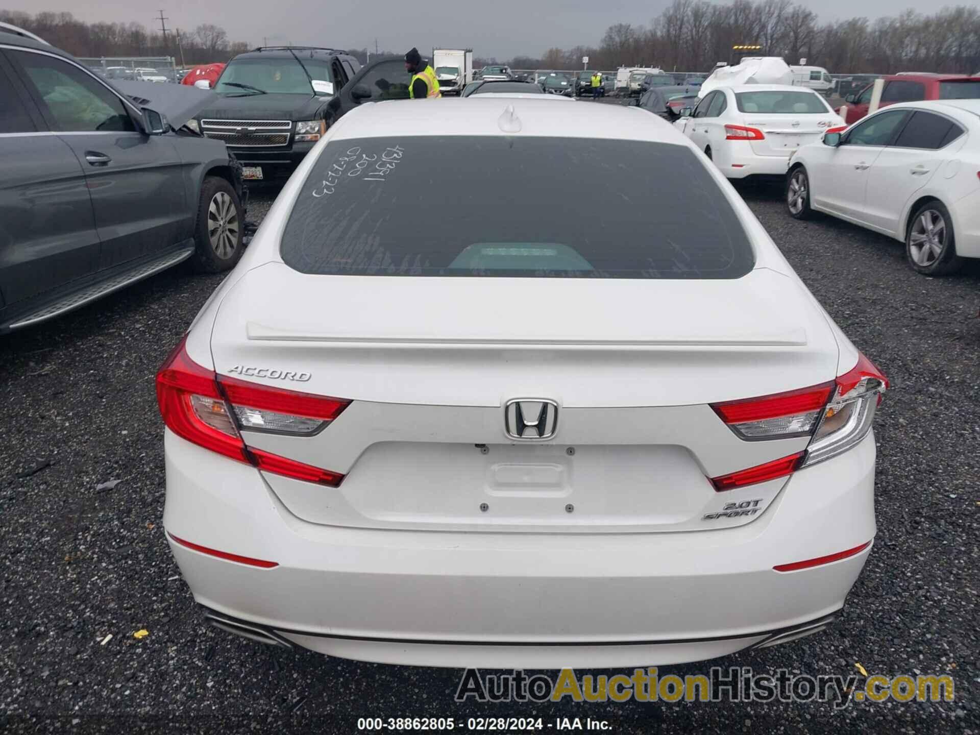 HONDA ACCORD SPORT 2.0T, 1HGCV2F39JA051392