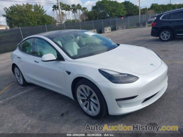 TESLA MODEL 3 LONG RANGE DUAL MOTOR ALL-WHEEL DRIVE, 5YJ3E1EB8NF234202