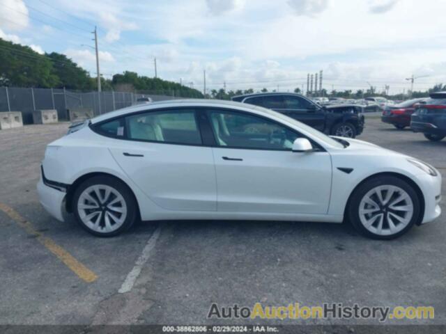 TESLA MODEL 3 LONG RANGE DUAL MOTOR ALL-WHEEL DRIVE, 5YJ3E1EB8NF234202