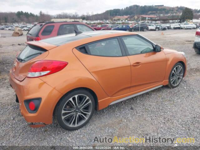 HYUNDAI VELOSTER TURBO, KMHTC6AE0GU296167