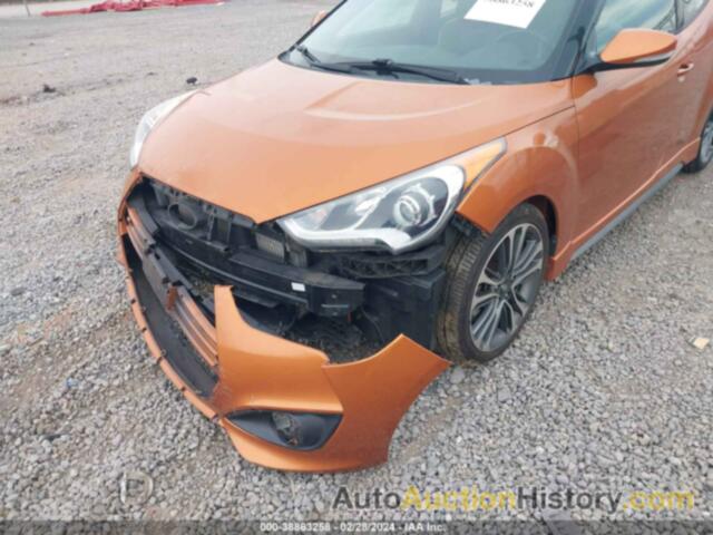 HYUNDAI VELOSTER TURBO, KMHTC6AE0GU296167