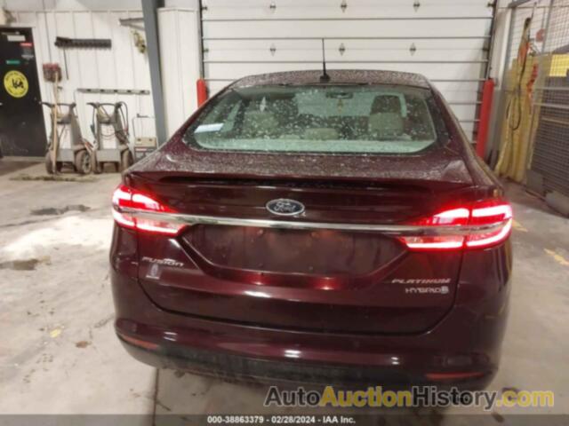 FORD FUSION TITANIUM HEV, 3FA6P0RU3HR138628