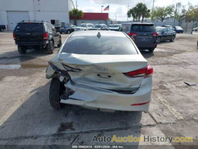 HYUNDAI ELANTRA SEL/VALUE/LIMITED, KMHD84LF4JU677379