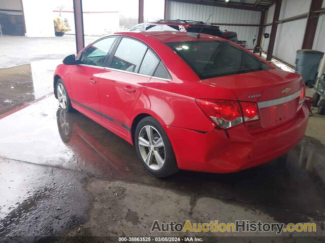 CHEVROLET CRUZE 2LT AUTO, 1G1PE5SB4F7195167