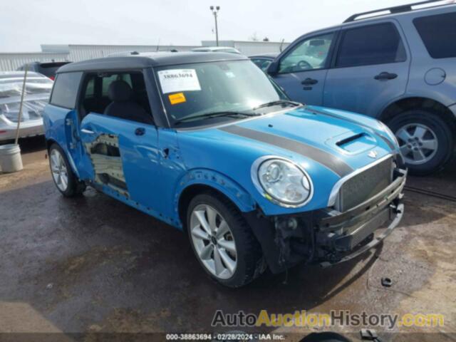 MINI COOPER S CLUBMAN, WMWZG3C59DT576490