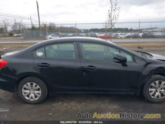 HONDA CIVIC LX, 19XFB2F58CE366917