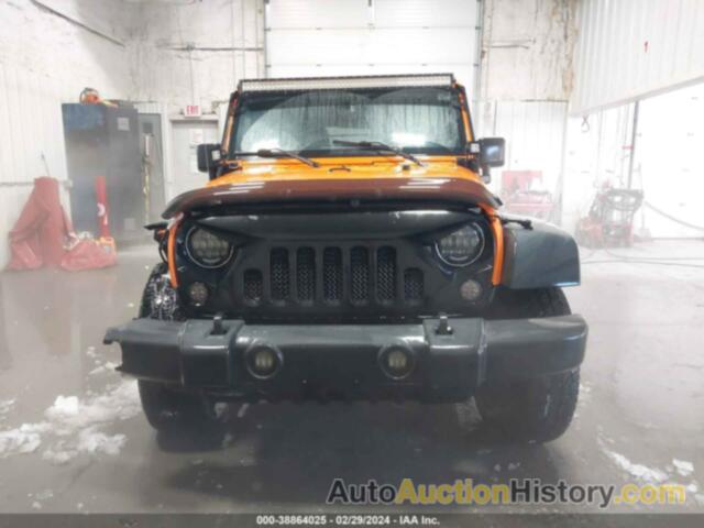 JEEP WRANGLER UNLIMITED SPORT, 1C4BJWDG6CL160015