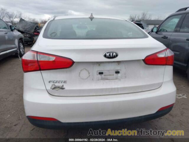 KIA FORTE LX, KNAFX4A61E5088600