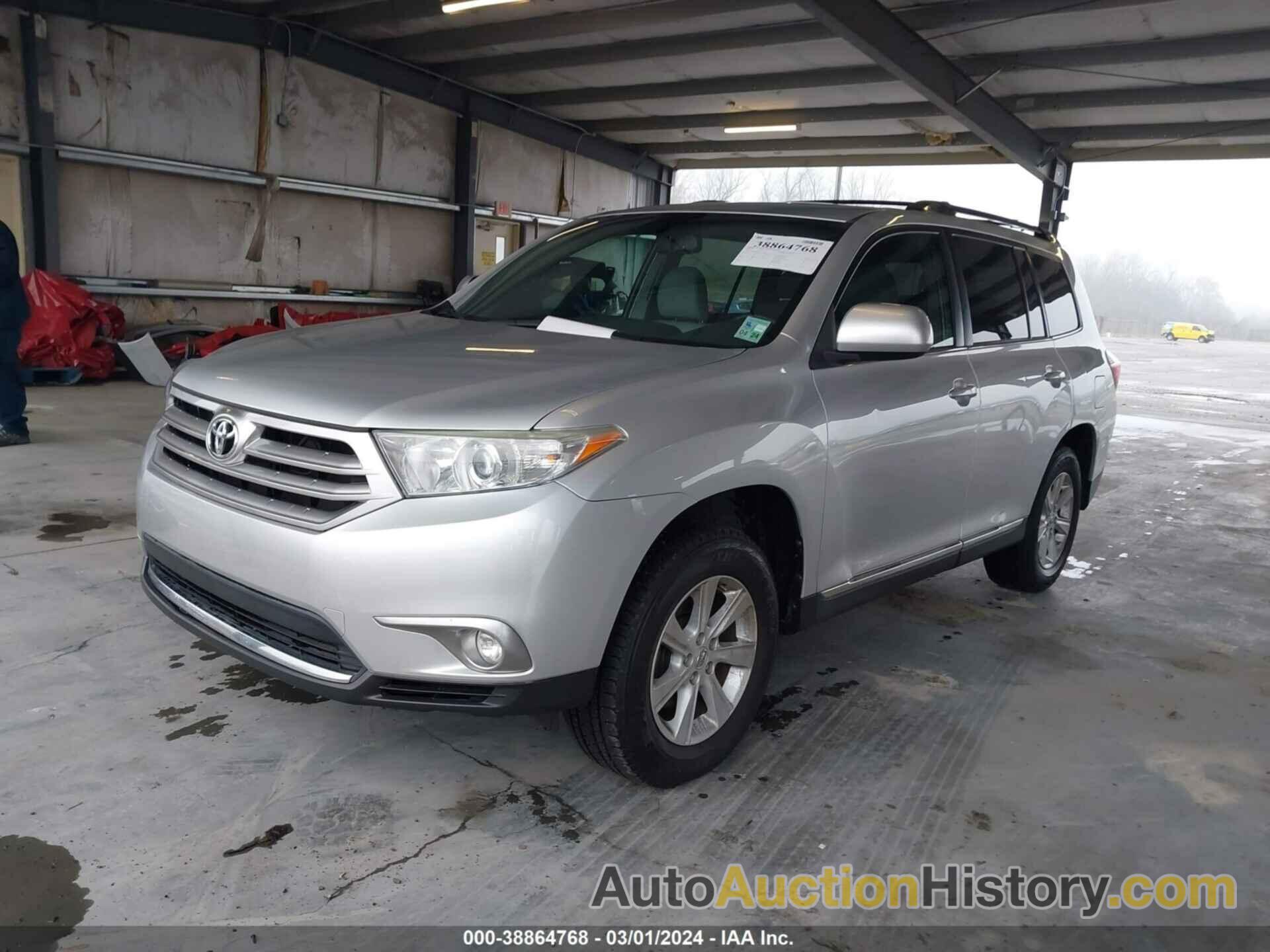 TOYOTA HIGHLANDER SE V6, 5TDZK3EH6DS106943