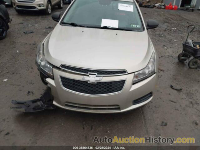 CHEVROLET CRUZE LS AUTO, 1G1PA5SG1D7303796