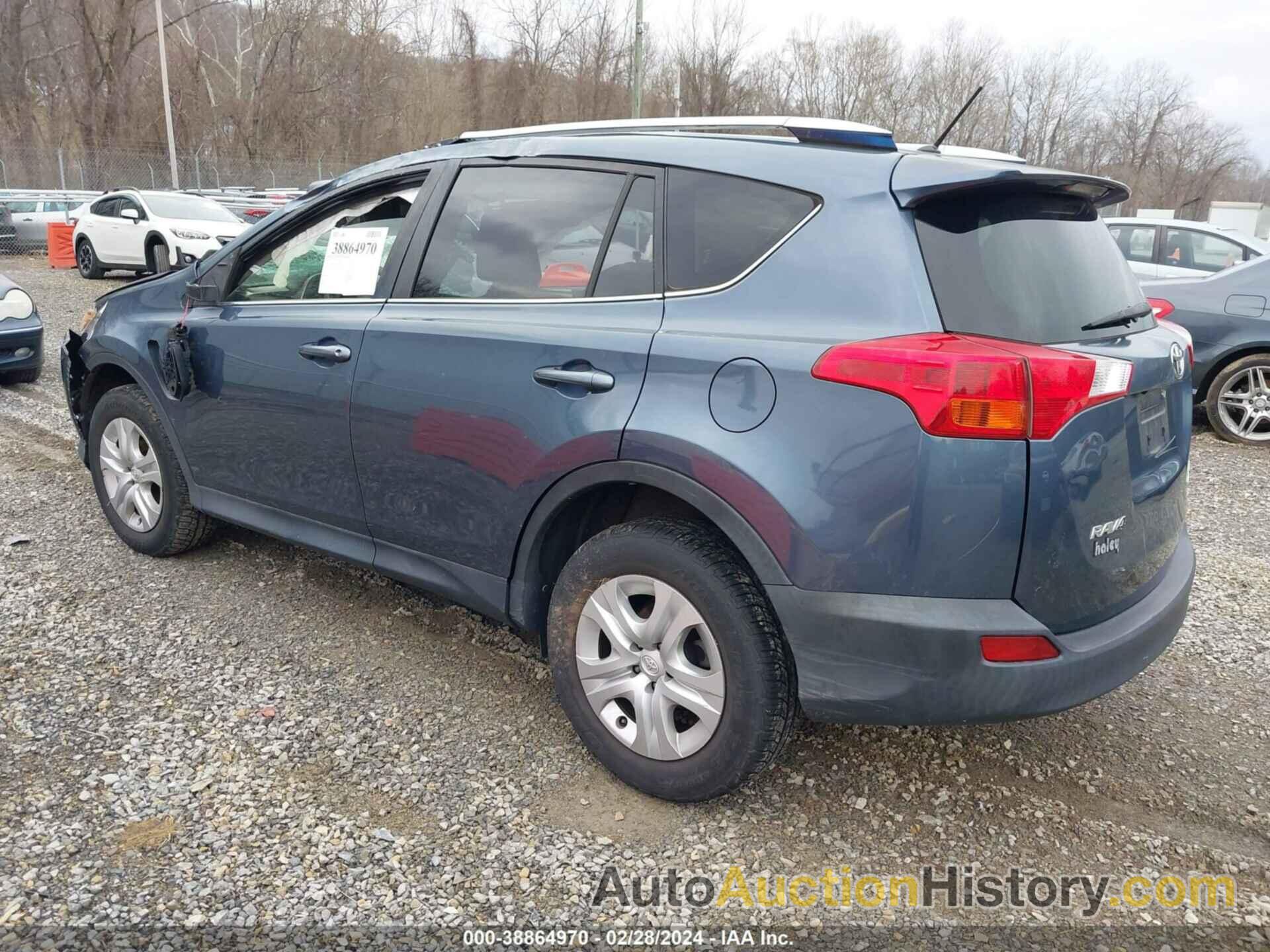 TOYOTA RAV4 LE, JTMBFREV5ED078161