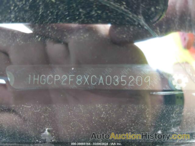 HONDA ACCORD EXL, 1HGCP2F8XCA035209