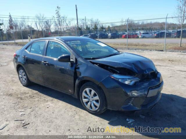 TOYOTA COROLLA LE, 2T1BURHE9FC425362