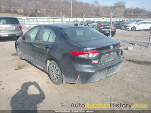 TOYOTA COROLLA HYBRID LE, JTDEBRBE8LJ001229