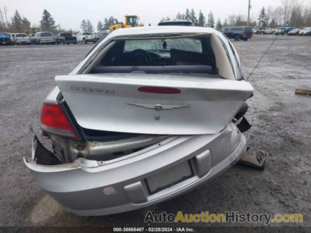 CHRYSLER SEBRING LX, 1C3EL46R24N357431