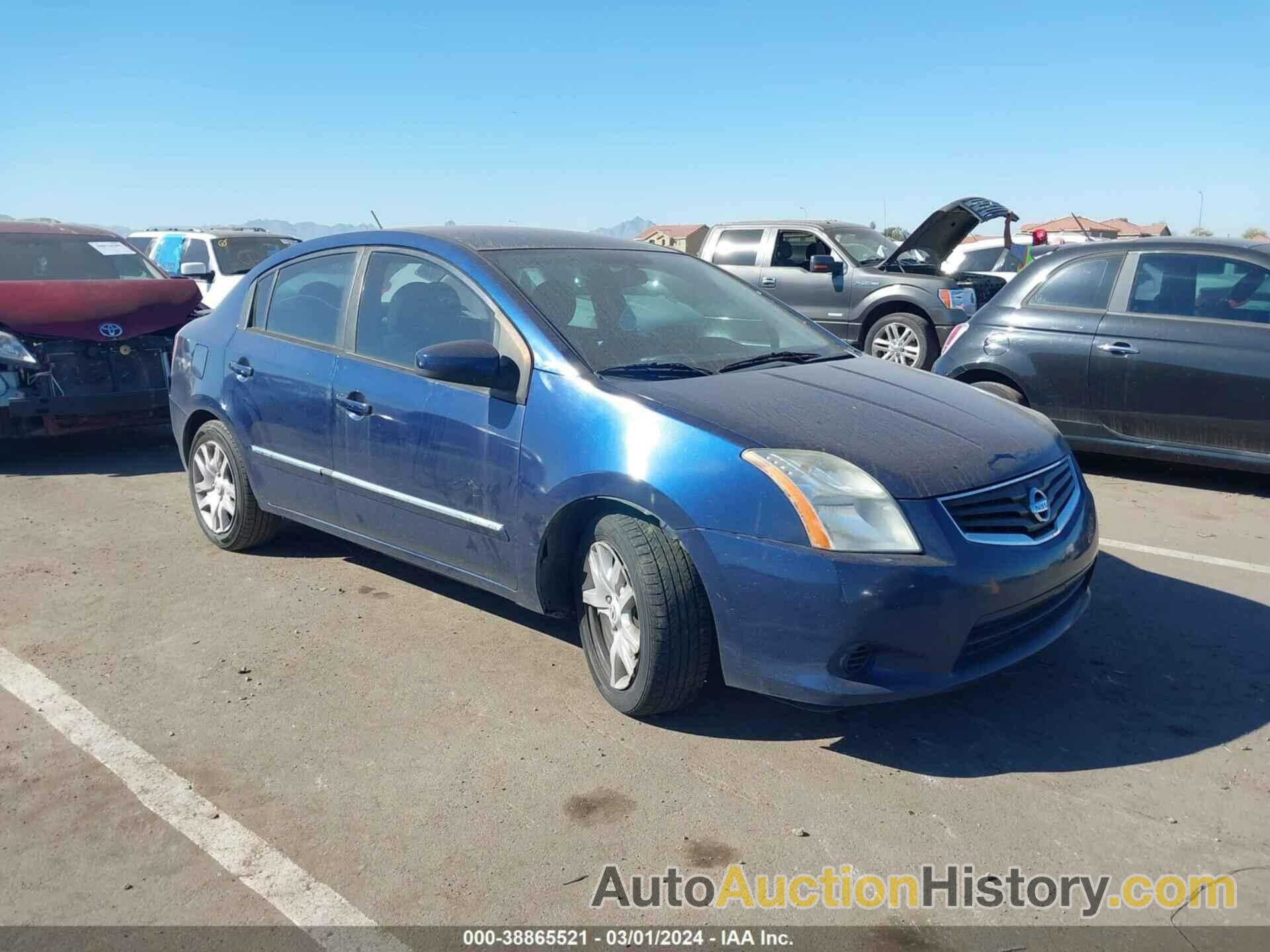 NISSAN SENTRA 2.0 S, 3N1AB6AP1CL631332