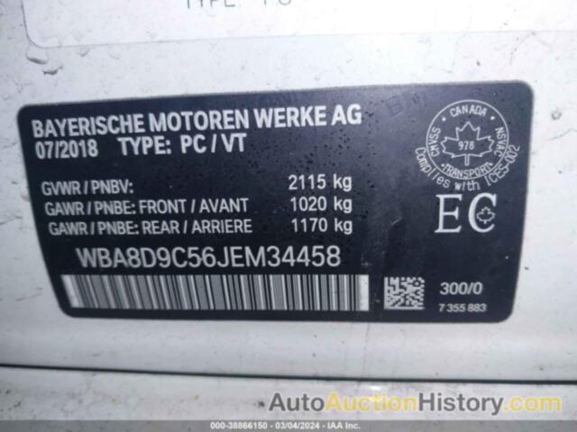 BMW 330 XI, WBA8D9C56JEM34458