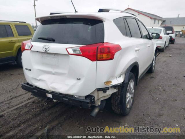 TOYOTA RAV4 LE, JTMZFREV1EJ009306