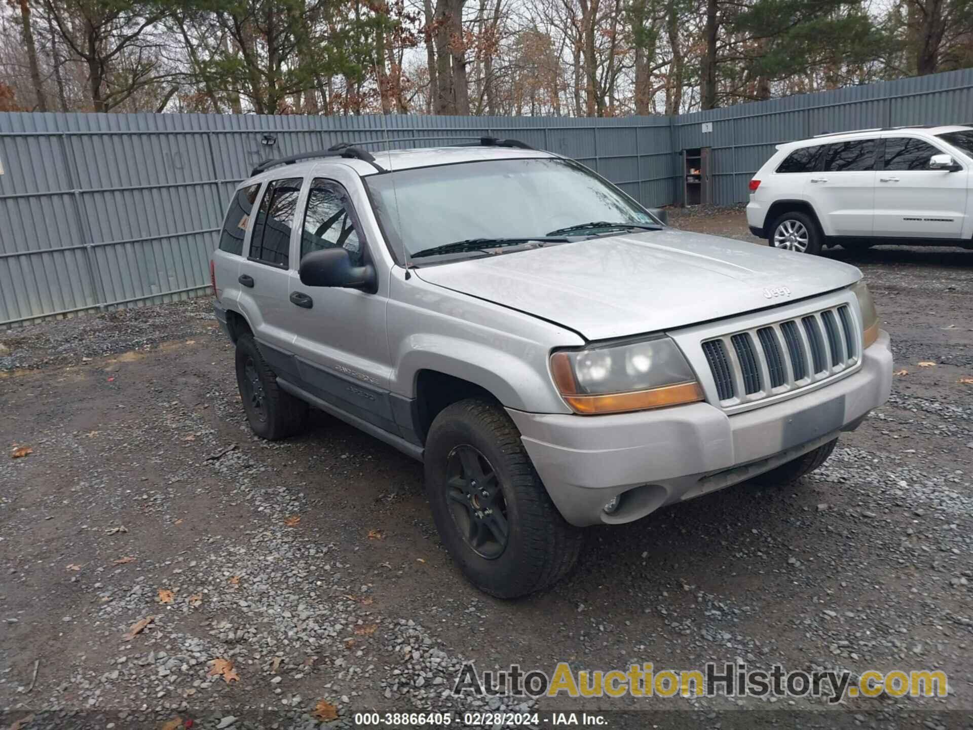 JEEP GRAND CHEROKEE LAREDO, 1J4GW48S14C249254