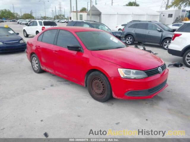 VOLKSWAGEN JETTA S, 3VW2K7AJ6EM392891