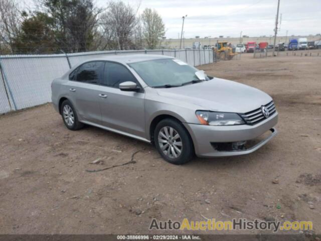 VOLKSWAGEN PASSAT 2.5L S, 1VWAH7A39DC028931