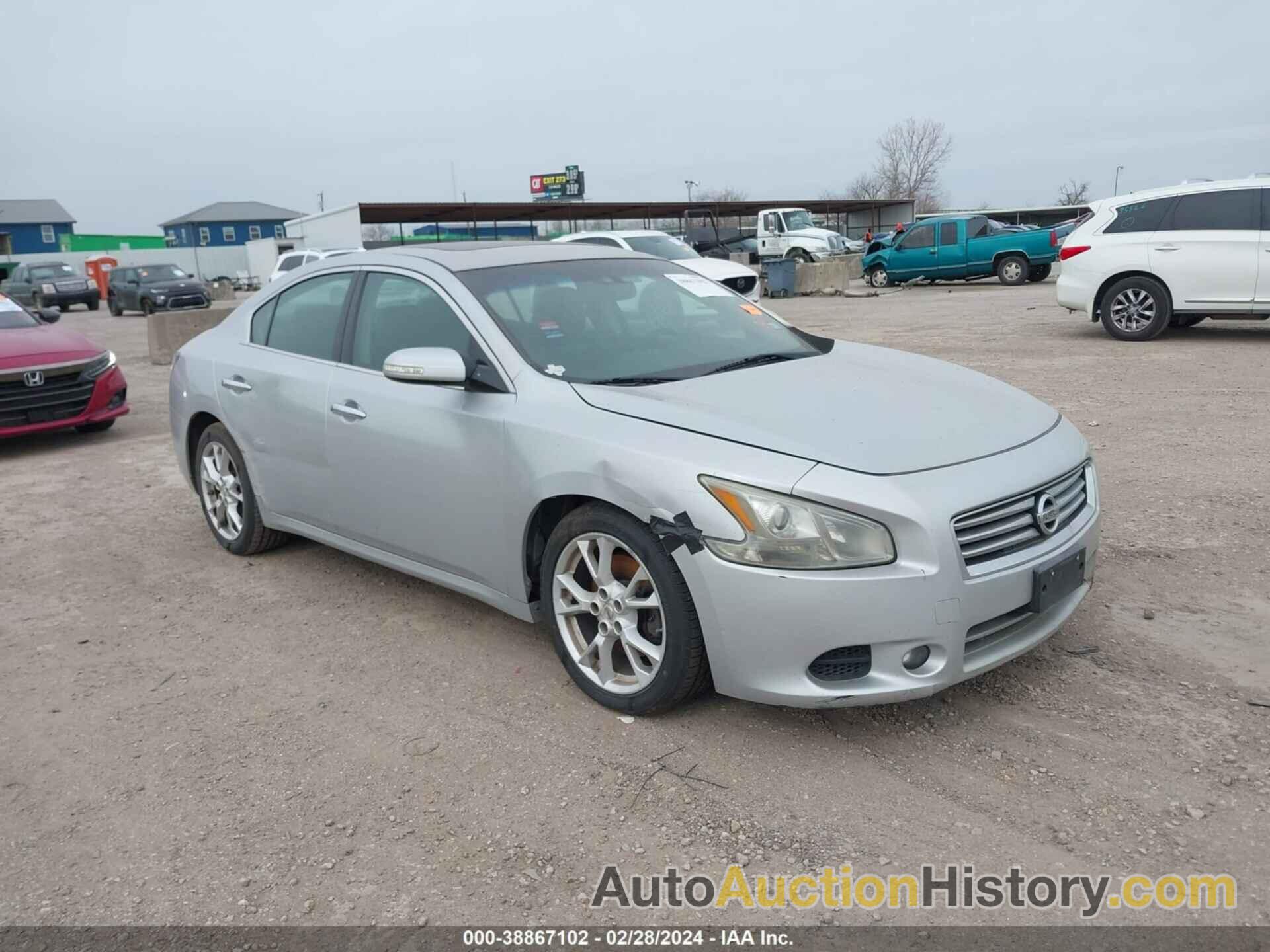 NISSAN MAXIMA 3.5 SV, 1N4AA5AP7DC830589