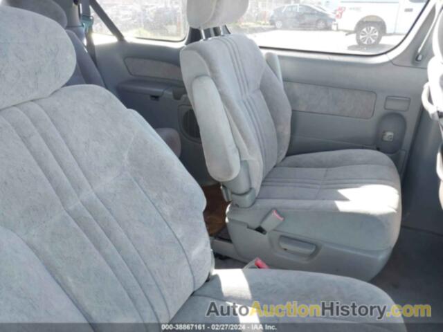 TOYOTA SIENNA XLE, 4T3ZF13C1YU203746