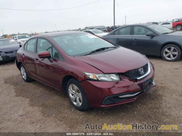 HONDA CIVIC LX, 19XFB2F54EE020107