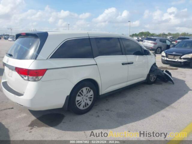 HONDA ODYSSEY LX, 5FNRL5H22FB051785