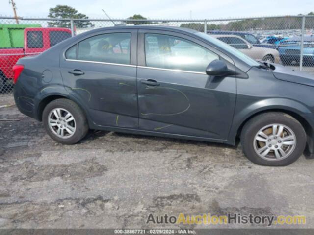 CHEVROLET SONIC LT AUTO, 1G1JC5SH6F4129110