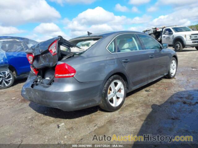 VOLKSWAGEN PASSAT 2.5L SE, 1VWBP7A34DC132086